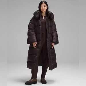 Lululemon down filled puffer coat